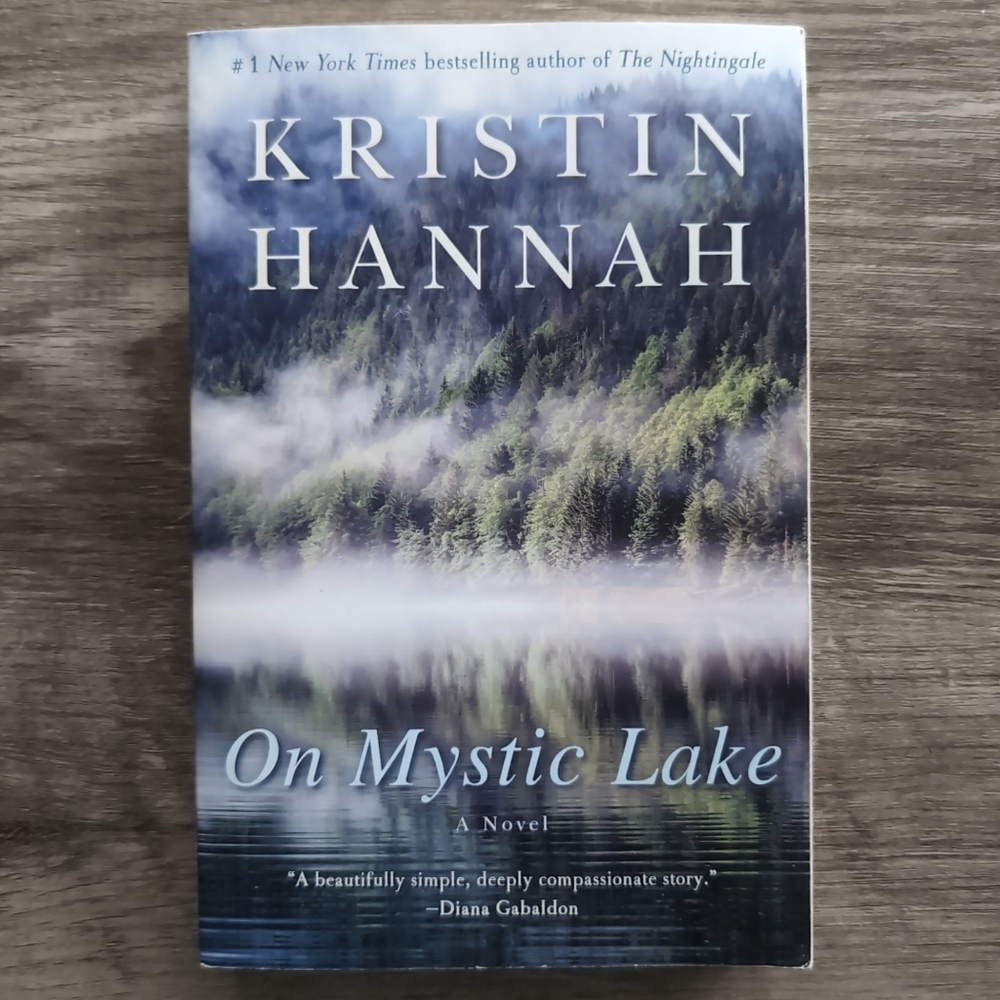 Mystic Lake Decorative Book by - Blue